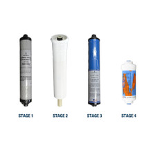 1-Year Replacement Filter Kit with Membrane for Microline TFC-25D Reverse Osmosis System YSM-MIC25D