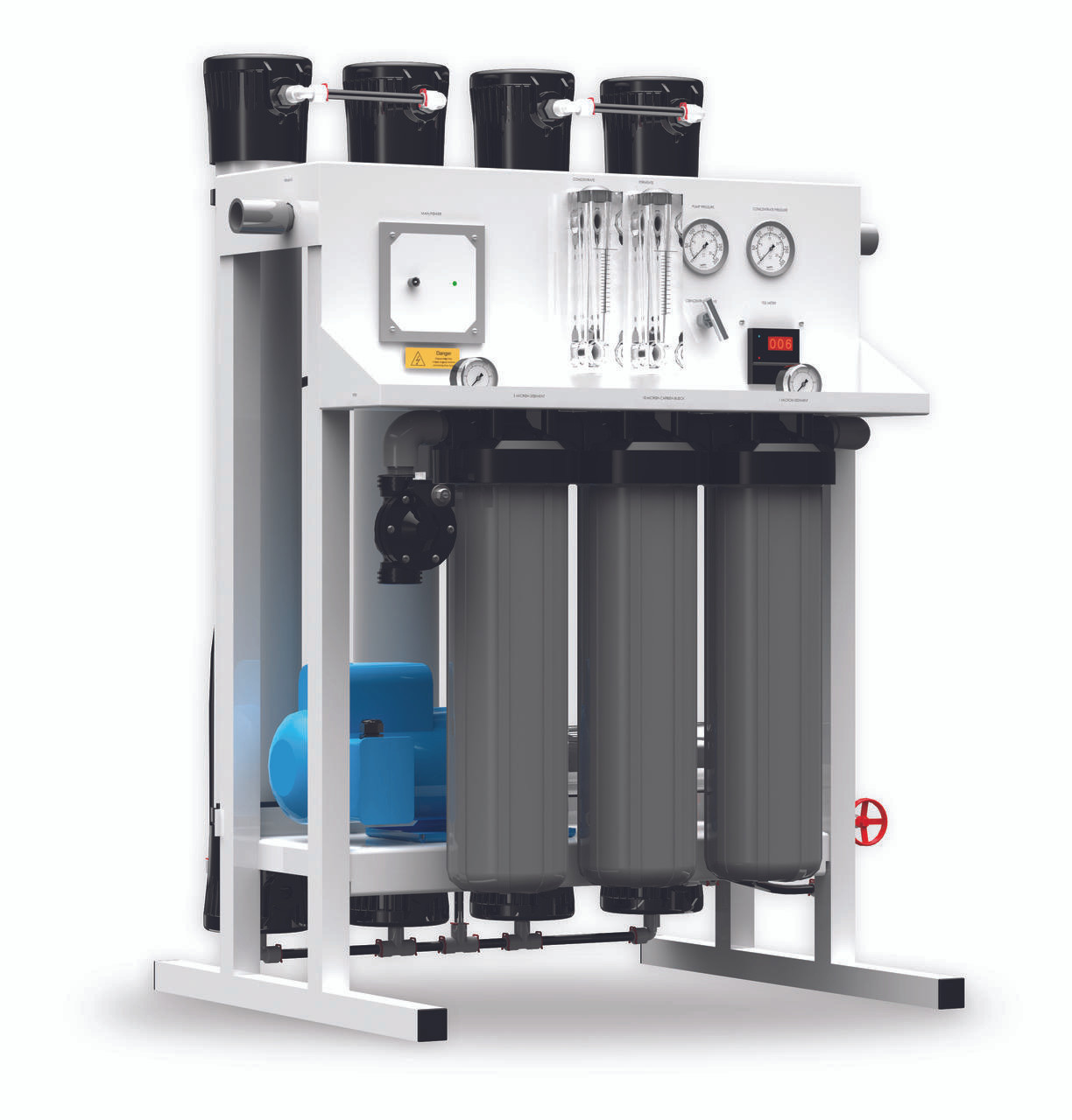 Axeon CT-5000 Reverse Osmosis System 5000 GPD (220v) - ESPWaterProducts.com