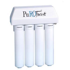 RO Conversion Kit w/ Manifold and Filters Only PuROTwist 4-Stage 50 GPD TFC RO System PT4000T50-SS-RK PT4000T50-SS-RK