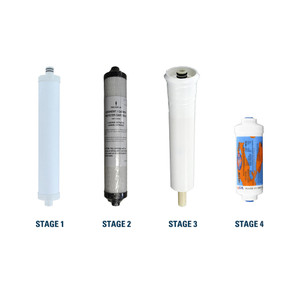 1-Year Replacement Filter Kit with Membrane for Microline TFC-400 Reverse Osmosis System YSM-MIC400