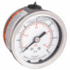 60 PSI Oil Filled Pressure Gauge, 2-1/4" centre mount