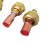 Aeroquip adapters used with Bolt-on TXVs used in DX2W, DX2W-2 & DX2W-EX1 models. 