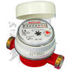 Potable Hot Water Meter (shown without pulse emitter or union tail pieces)