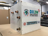 Tandem showing buffer tank connections for both the heat exchanger and the distribution system through the 3 way valve.