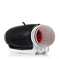 6" and 8" ECM Variable speed Vortex Blowers with external speed control and 0-10V interface.