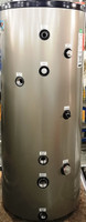 40 USG Stainless Steel indirect tank with single coil.