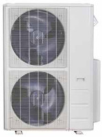 Kerr Branded Midea 5 Ton Cold Climate Heat Pump outdoor unit.