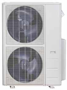Kerr Branded Midea 5 Ton Cold Climate Heat Pump outdoor unit.