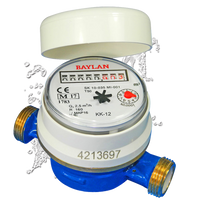 Potable Cold Water Meter (shown without pulse emitter or union tail pieces)