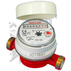 Potable Hot Water Meter (shown without pulse emitter or union tail pieces)
