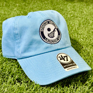 Stinson Mellor Lacrosse Co. Carolina Throwback Circle Logo Dad Hat by Brand '47