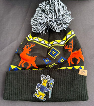 Stinson Mellor Lacrosse Co  Black with Deer Logo Hat by Spacecraft