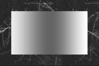 Black Marble Mirror 60x90cm