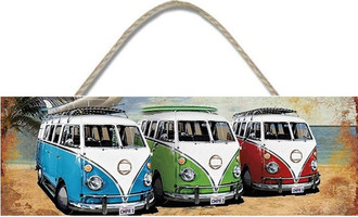 Glass Combi Sign 10x30cm