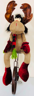 Deer Rudi on Bike 66cm