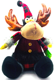 Deer Rudi Sitting 25cm