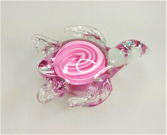 Pink Turtle 10.5x9cm