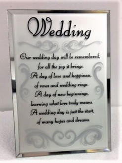 Wedding Plaque 