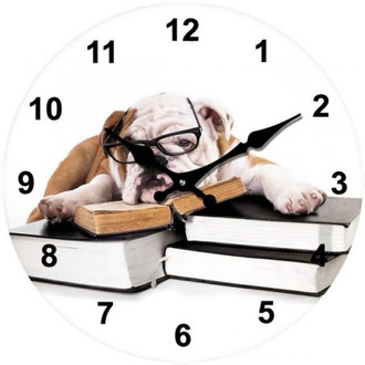 Daphne Clock 17cm
