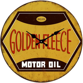 Golden Fleece Clock 38cm