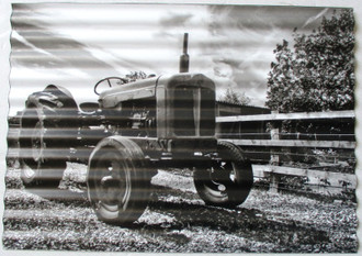 Sign Tractor 30x40cm