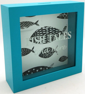 Money Box Fish Tales 15x15cm