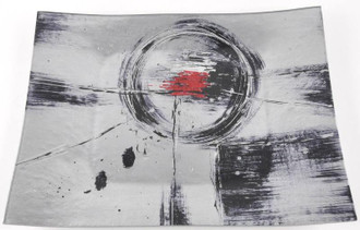 Silver Diode Plate 43cm