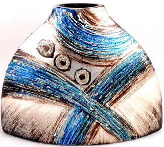 Blue Igniti Vase 27cm