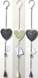 Hanging hearts 3 ass 50cm
