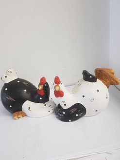 Funky roosters 14 cm