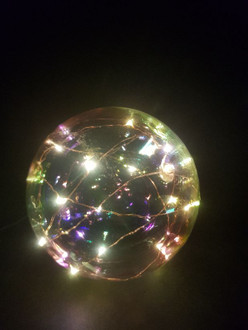 Ball rainbow 12cm L/up