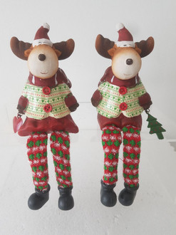 Reindeer S/Sitter 9cm