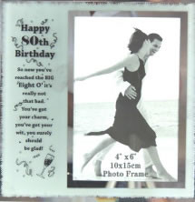 80th Birthday Frame & Verse