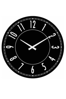 Striking Glass Clock suitable for any location in the hime