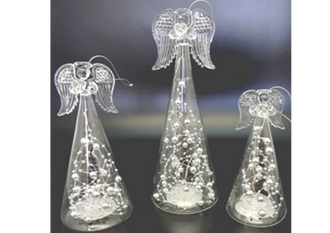 These make a lovely story with the Light up Trees YJC199 - 201 along with the Candle Holders YJC185 & 186.  Then put those with the large and small balls YJC134 & 136