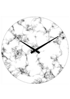 Marble Clock 30cm