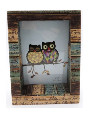 Freestanding or hanging tapered box frame