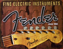 Photo of FENDER HEADSTOCK GREAT DETAIL, COLOR AND GRAPHICS