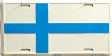 Photo of FINLAND LICENSE PLATE