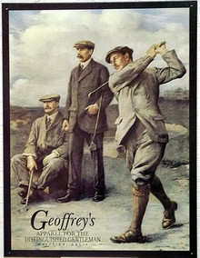GEOFFREY'S GOLFERS SIGN