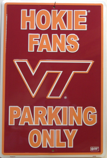 HOKIE COLLEGE FANS SIGN