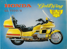 HONDA GOLDWING MOTORCYCLE SIGN