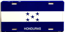 HONDURAS LICENSE PLATE