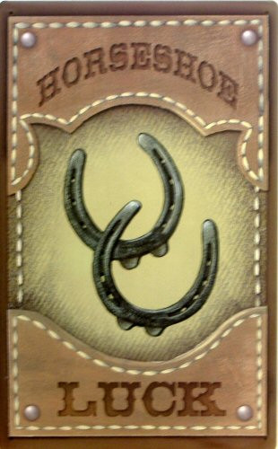 HORSE SHOES SIGN