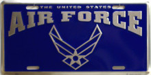 Photo of AIR FORCE LICENSE PLATE, NEW DESIGN FOR CAR TRUCK OR WALL