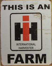 INTERNATIONAL HARVESTER SIGN