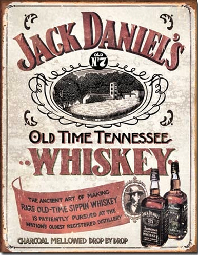 JACK DANIELS SIPPIN WHISKEY SIGN