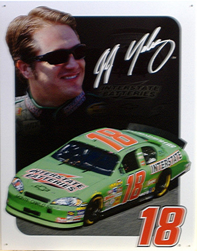 J.J. YELEY NASCAR SIGN