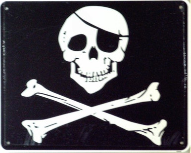 JOLLY ROGERS SIGN