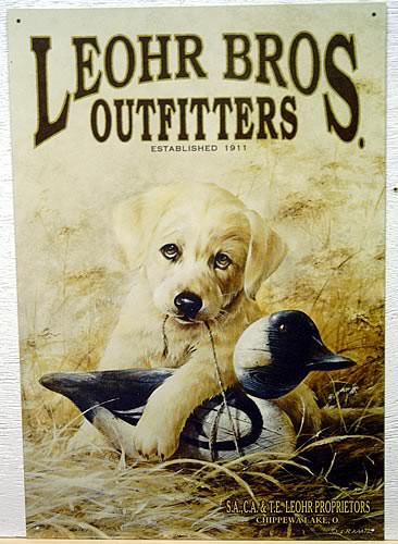 LEOHR BROS. OUTFITTERS SIGN